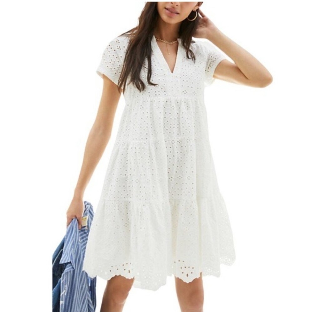 Maeve Ivory Eyelet Dress